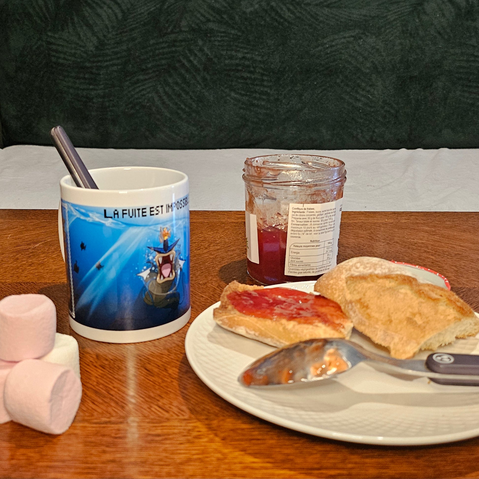 🍵MUG 🐉 Les Dents de Lac Colère 🦈