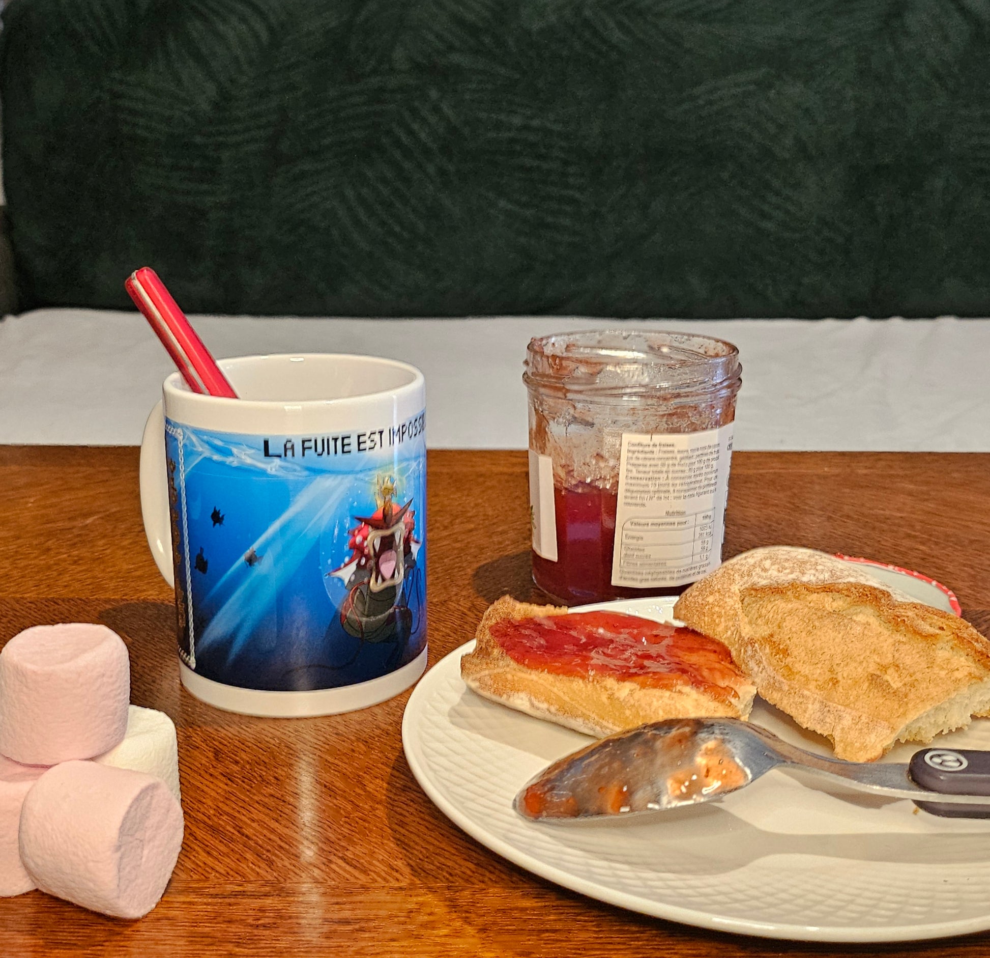 🍵MUG 🐉 Les Dents de Lac Colère 🦈