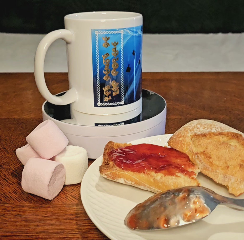 🍵MUG 🐉 Les Dents de Lac Colère 🦈